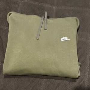Nike Olive Green Hoodie